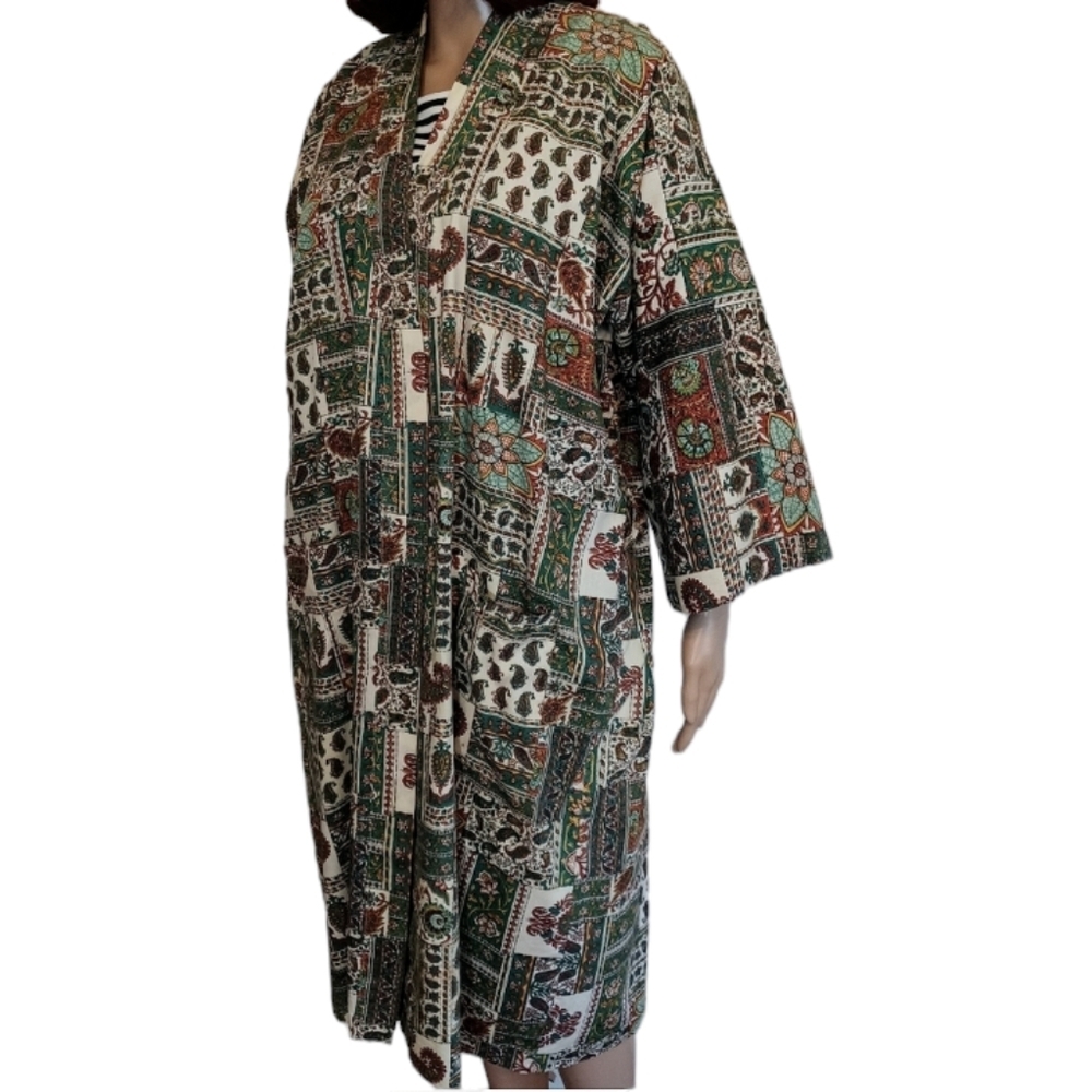 Rare Vintage Enro Idle Hour Lounge Togs Robe - Size Large